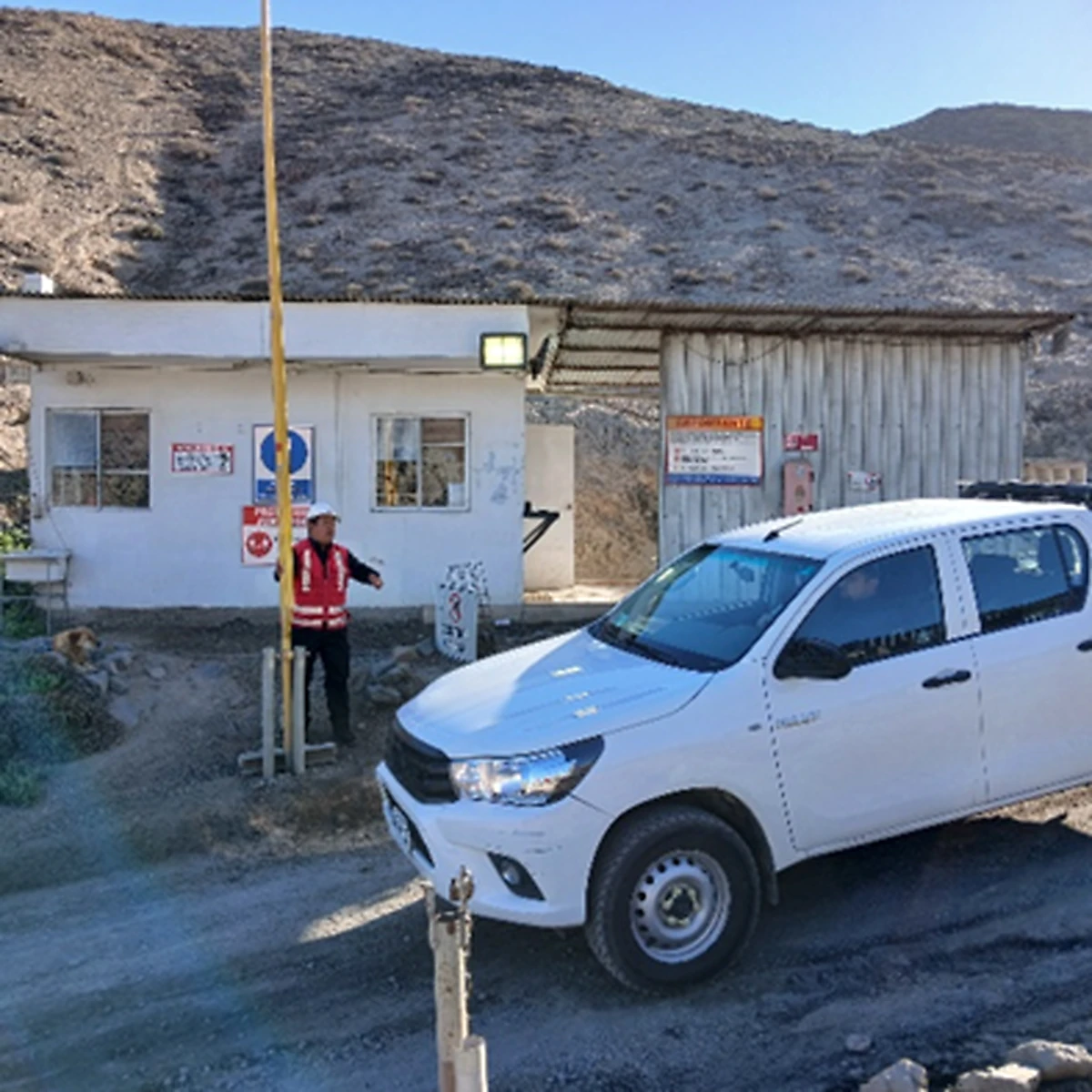 Control de accesos en portería